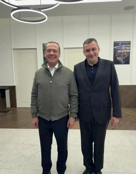 Хинштейн поздравил Дмитрия Медведева с днем рождения