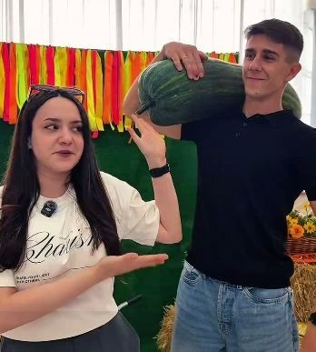 Дачница вырастила под Курском кабачок весом 17,7 кг