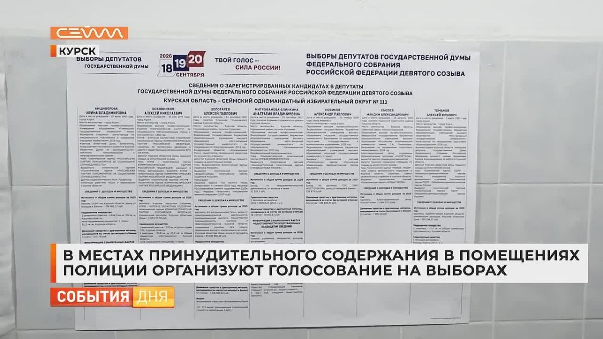 В Курске Уполномоченный по правам человека и член Общественного совета при регионально УМВД проверили соблюдение прав человека в местах принудительного содержания граждан