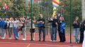 В школе № 55 им. А. Невского открыли обновлённую спортивную площадку
