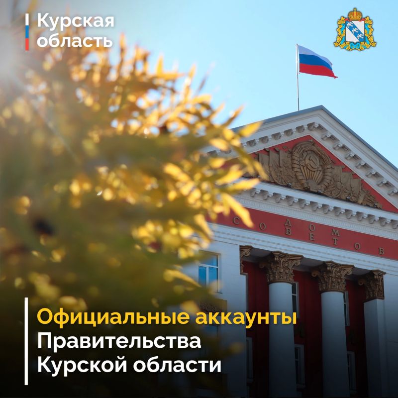 Напоминаем об официальных аккаунтах Правительства Курской области в социальных сетях и мессенджерах: