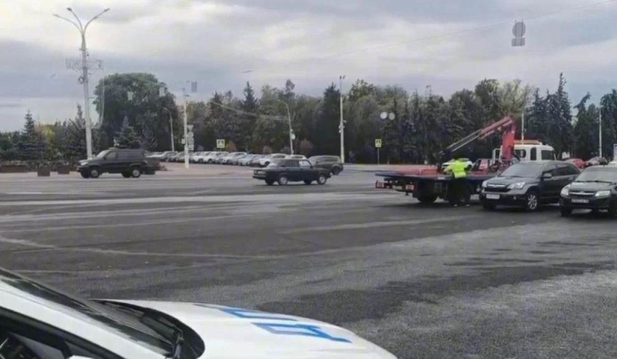 В Курске с начала года эвакуированы 70 автомобилей из-за нарушений правил парковки