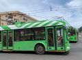 В центре Курска затруднено движение троллейбусов