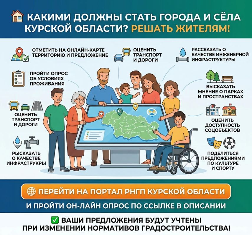 Какими должны стать города и сёла Курской области? Решать жителям!