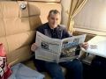 В купейных вагонах «Курского соловья» появились свежие номера «Курской правды»
