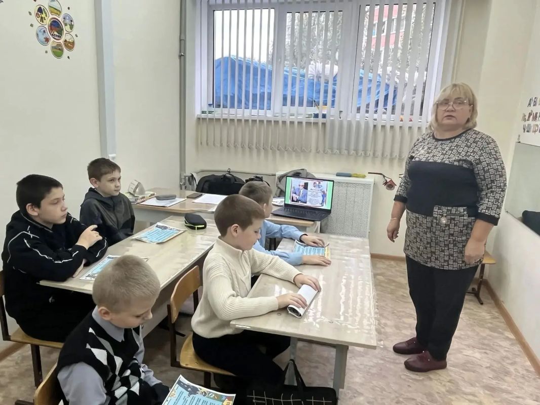 Неделя безопасности дорожного движения в Казачелокнянской средней школе!