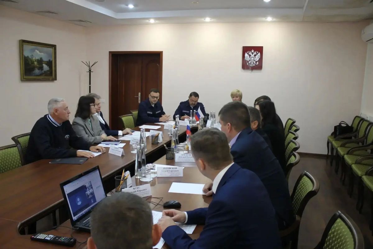 Рабочий визит заместителя руководителя Федерального казначейства Александра Демидова в Курскую область