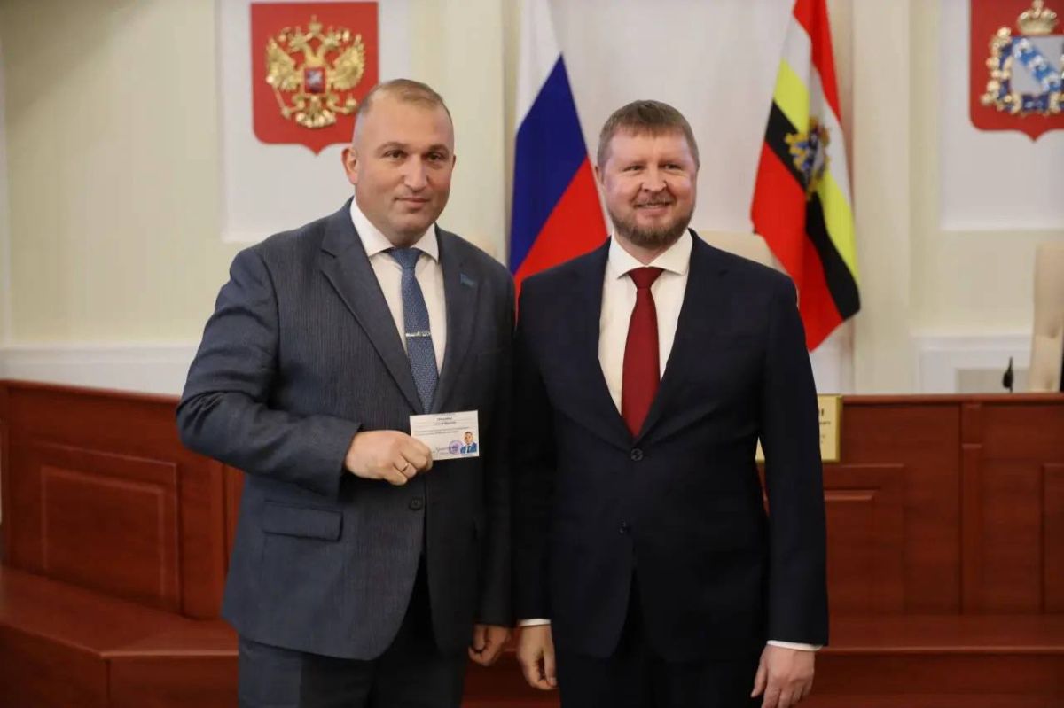 Алексей Томанов: Сегодня состоялось важное событие — зарегистрированы депутаты Курской областной Думы, избранные по единому избирательному округу