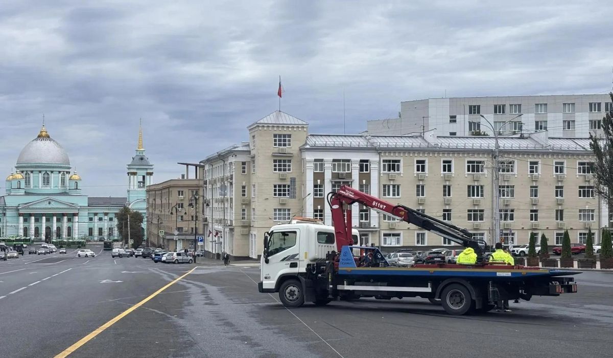 В Курске за неделю составили более 60 протоколов на нарушителей парковки