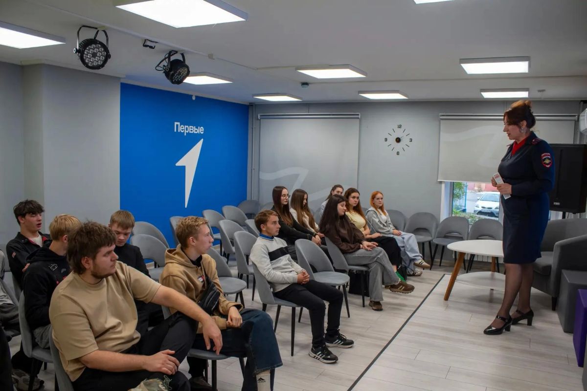 Студенты стали гостями интерактивного занятия «Курск без наркотиков»