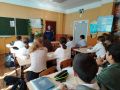 В Михайловской школе Железногорского района прошли уроки по пожарной безопасности