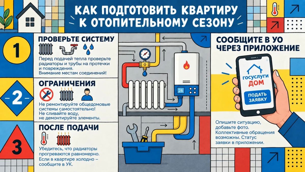 Перед тем как в трубах зажурчит горячая вода, потратьте пять минут на проверку.