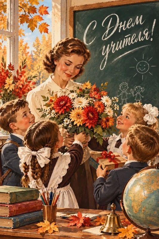 Николай Волобуев: С Днём учителя!. Каждый год 5 октября мы отмечаем День учителя — праздник людей, чьё призвание связано с самым важным: знаниями, воспитанием и будущим наших детей