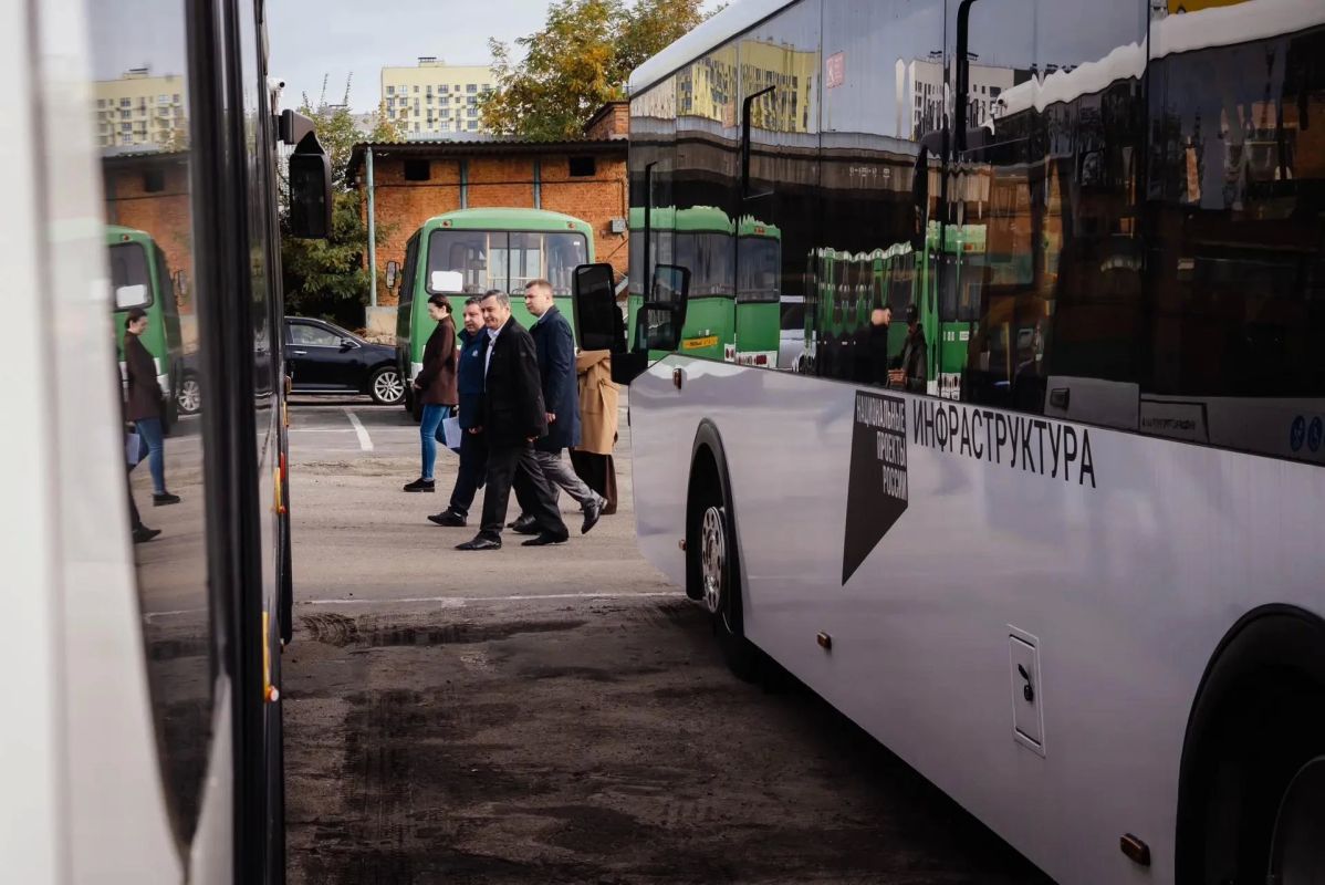 В Курск поступили 22 новых автобуса большой вместимости