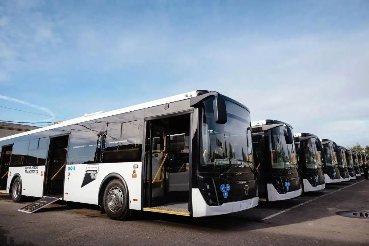 В Курске появились 22 новых автобуса большой вместимости