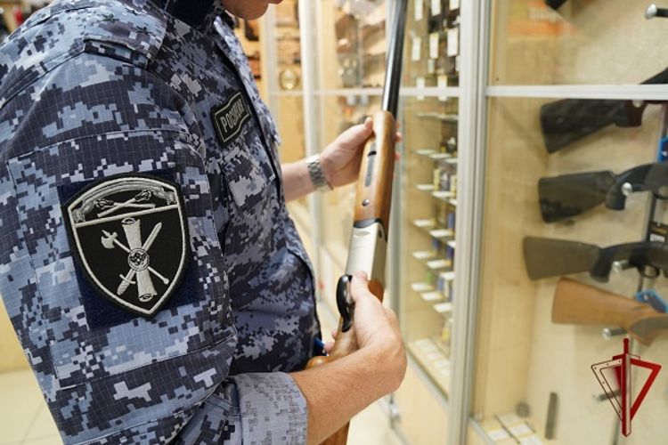 За прошедшую неделю росгвардейцы Курской области проверили более 70 владельцев оружия и 12 юридических лиц