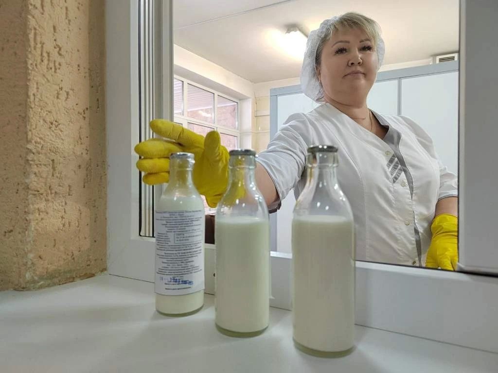 В Курске семьи могут бесплатно получать молочные продукты для детей до 2 лет