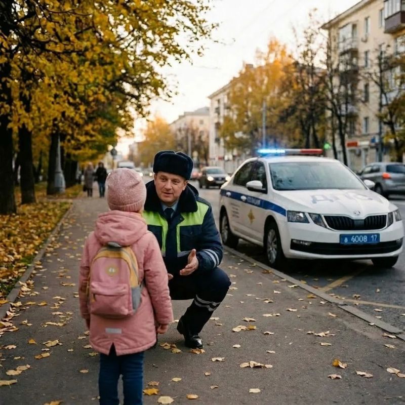 Потерялась на прогулке: в Железногорске инспекторы помогли 8-летнему ребёнку