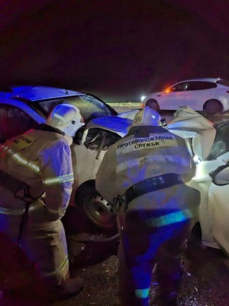 В Курской области случилась жесткая авария на федеральной трассе