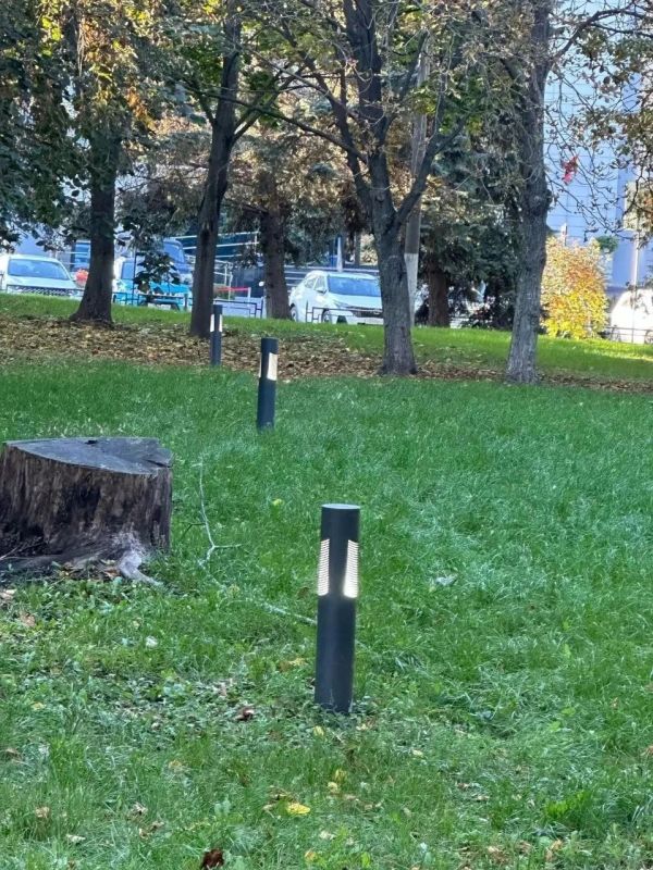 В парке Железнодорожников вновь есть освещение