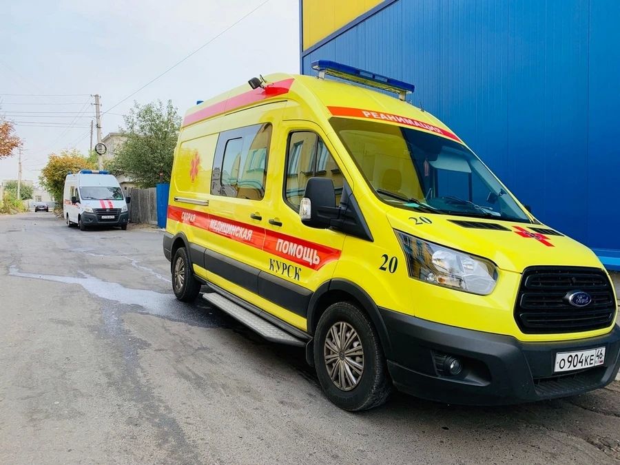 В Курске ранена женщина при падении обломков БПЛА