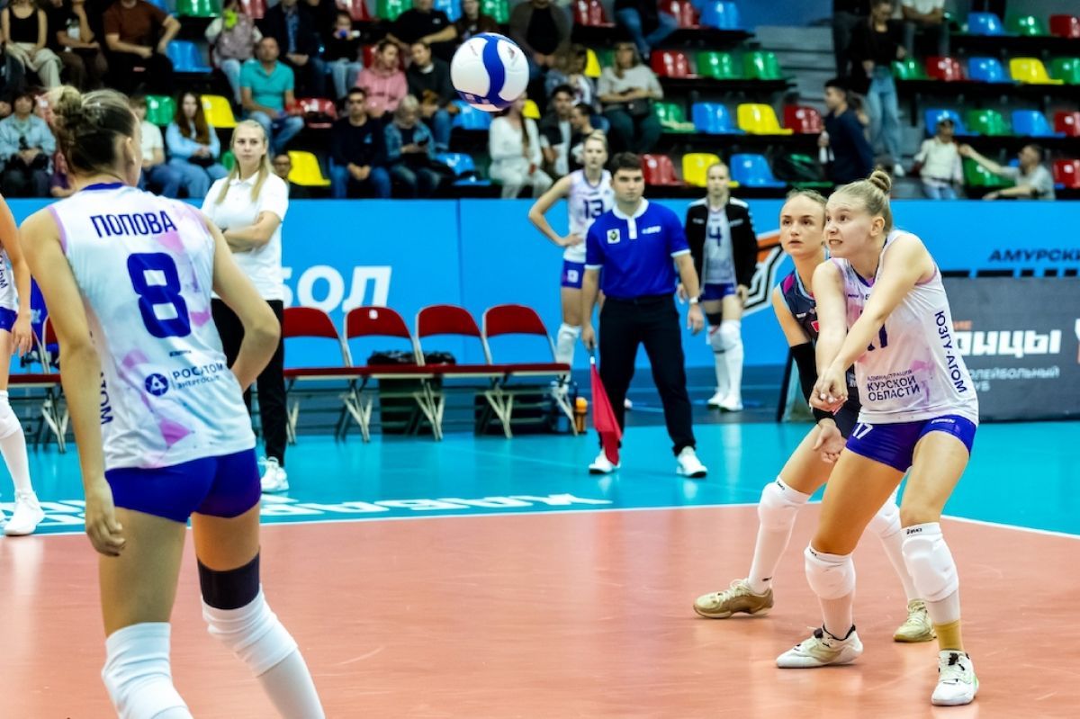 Курский «ЮзГУ-Атом» проиграл в повторной игре «Уфимочке»