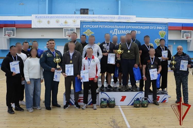 Курские росгвардейцы — победители областного чемпионата по гиревому двоеборью