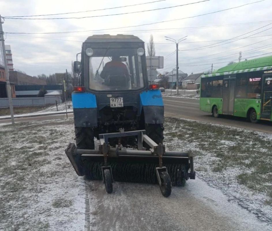 Убирать дороги Курска до конца 2026 года продолжит ООО «Благоустройство»
