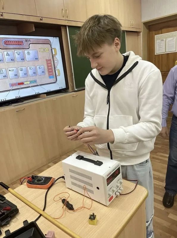 В Курской области продолжают работу инженерные классы
