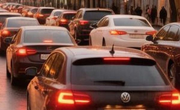 В Курске вечером затруднено движение