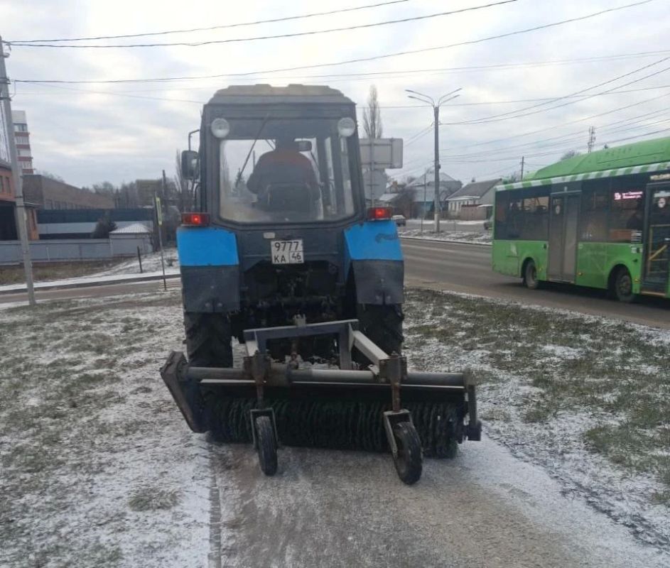 Дороги и тротуары Курска до конца года будет убирать ООО «Благоустройство»