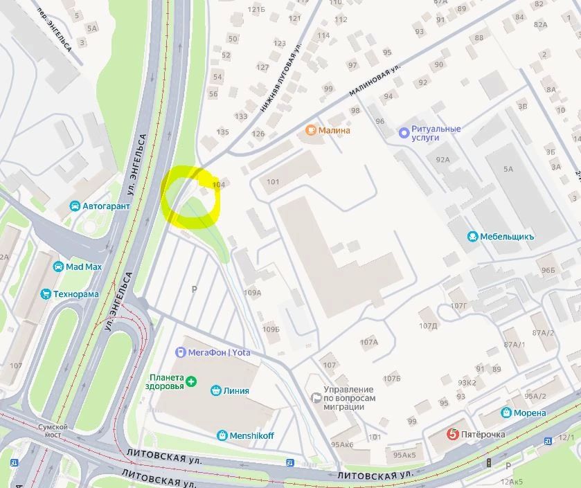 В Курске 22 октября закроют движение по мосту на Малиновой