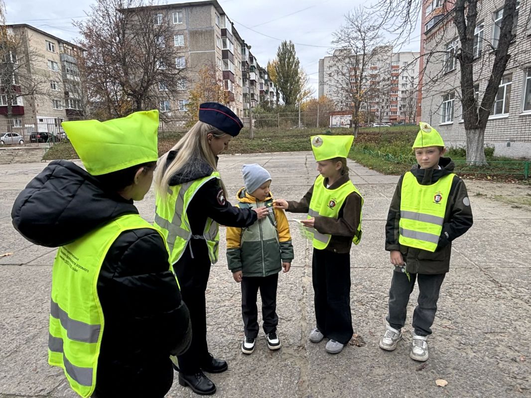 В Железногорске прошла профилактическая акция «Пешеход — будь заметным!»
