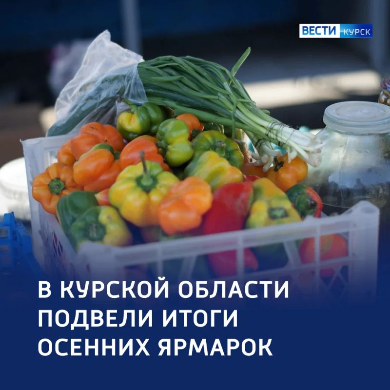Осень — на прилавке: в Курске завершили цикл сезонных ярмарок