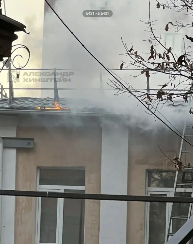 Курск атакован украинскими БПЛА, загорелось здание на Перекальского