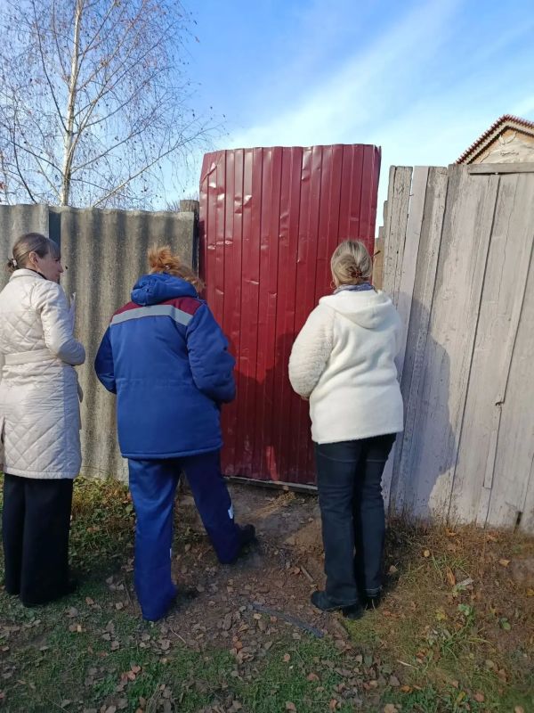 Профилактический рейд в Никольском сельском совете Октябрьского района