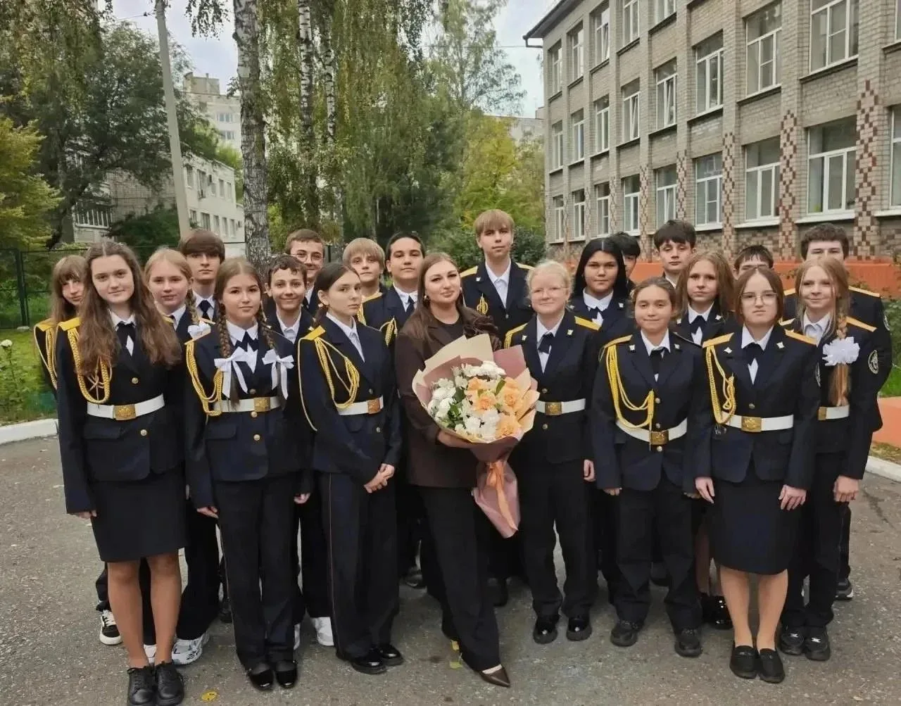 Кадетский класс курской школы №27 стал лучшим в регионе