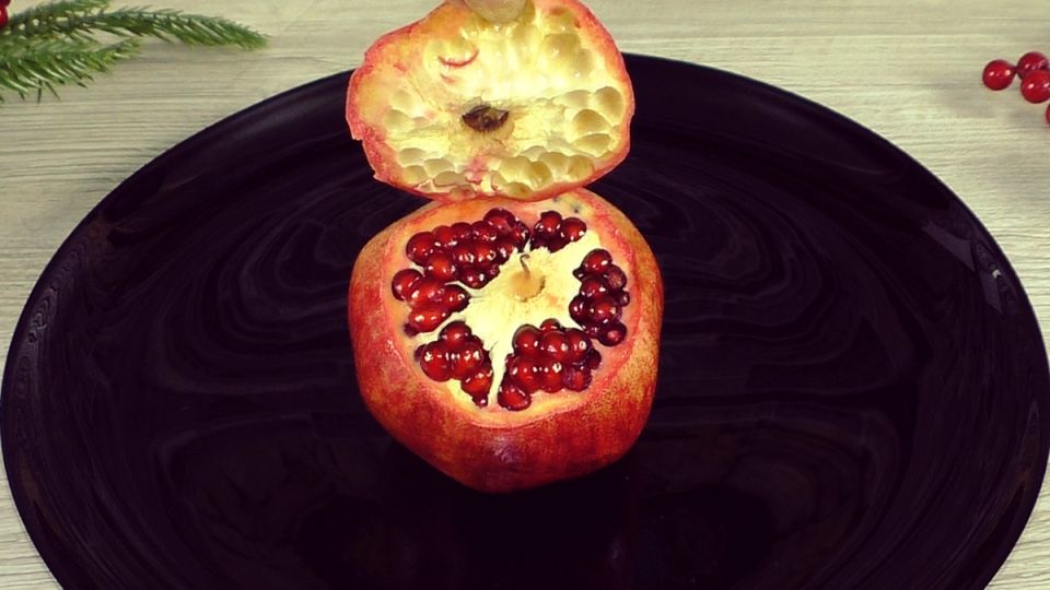 Эффективный и аккуратный способ очистки граната от зернышек