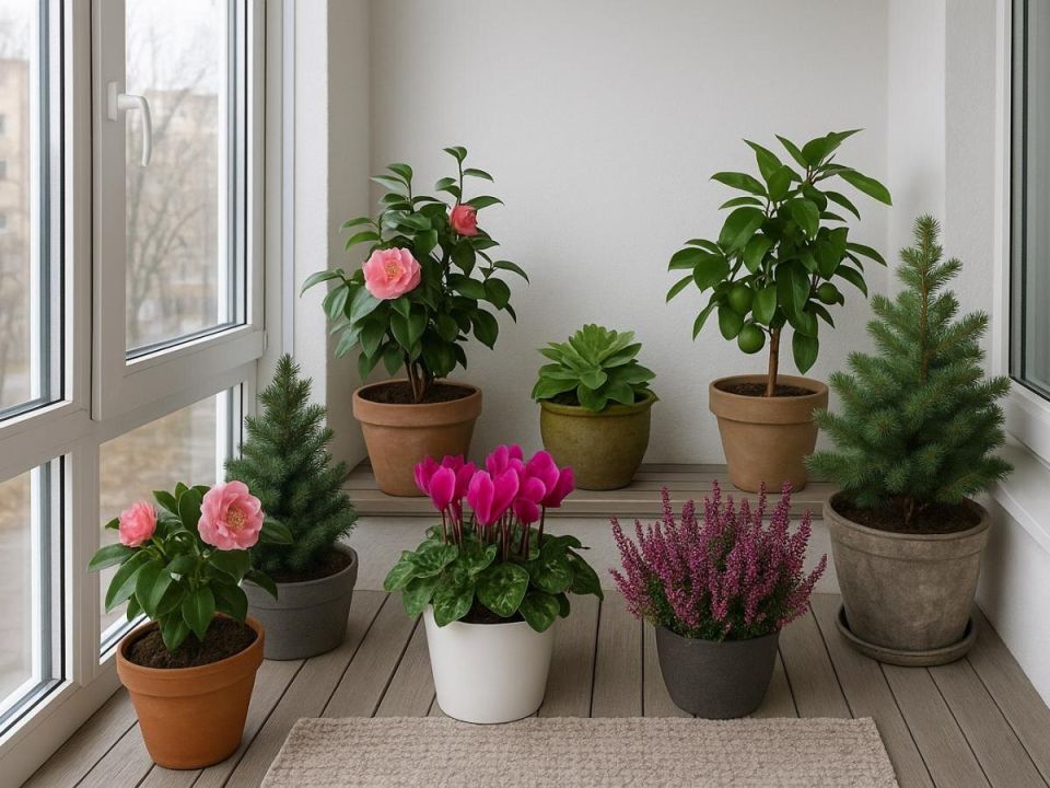 Кто сказал, что зима не для цветов? Топ-3 растения для зимнего балкона
