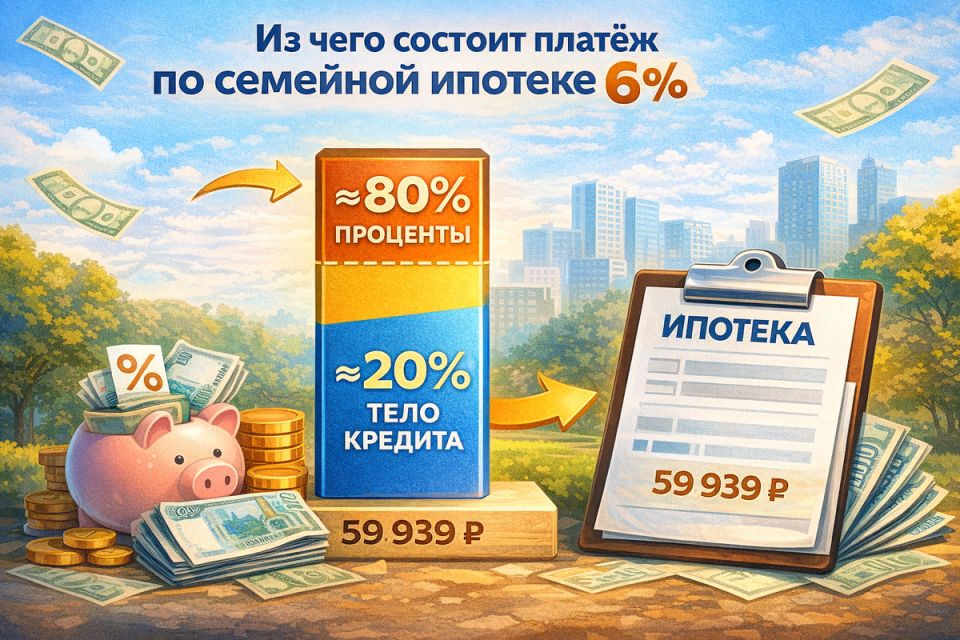 Как быстро погасить семейную ипотеку под 6% и снизить переплату
